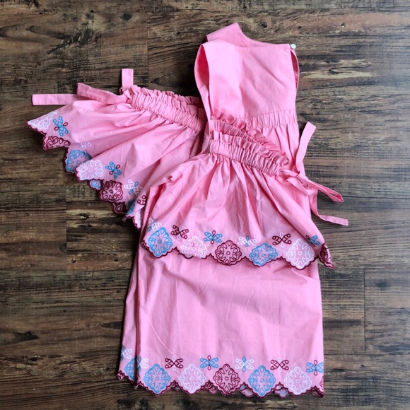 Loft Off the Shoulder Pink Blouse - Picture 3 of 7